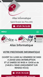 Mobile Screenshot of alias-info.fr